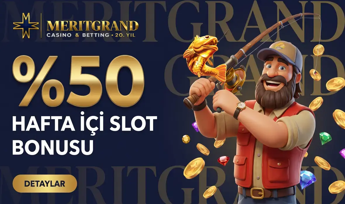 %50 Hafta İçi Slot Bonusu