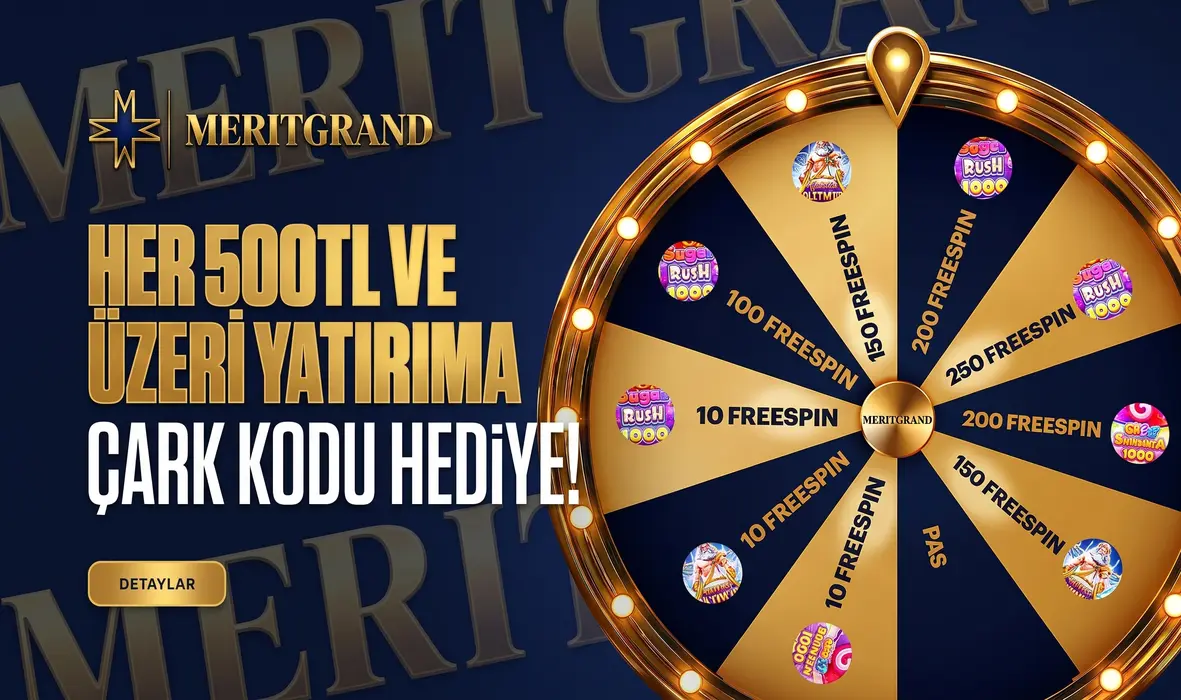 Her 500₺ ve Üzeri Yatırıma Çark Kodu Hediye